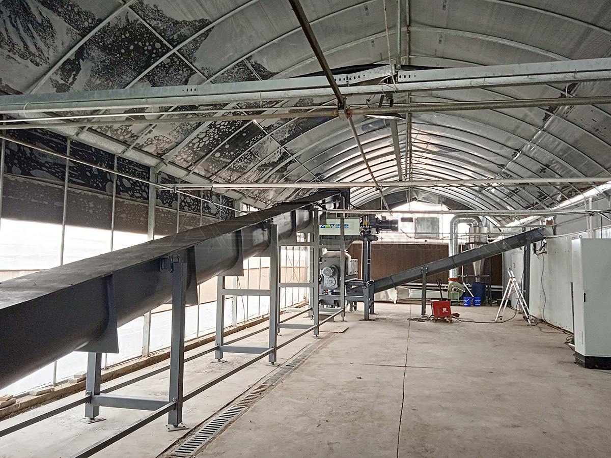 餐廚垃圾處理現(xiàn)場(chǎng)