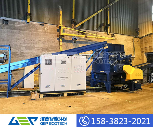 廢舊塑料處置生產(chǎn)線