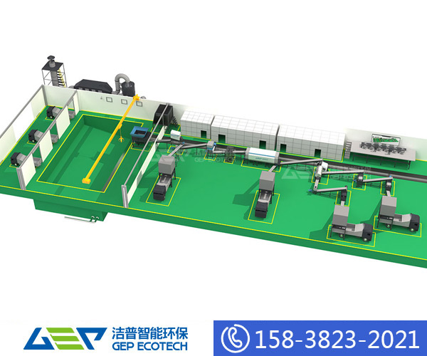 餐廚垃圾處理工藝流程圖,餐廚垃圾破碎分選處理生產(chǎn)線(xiàn)