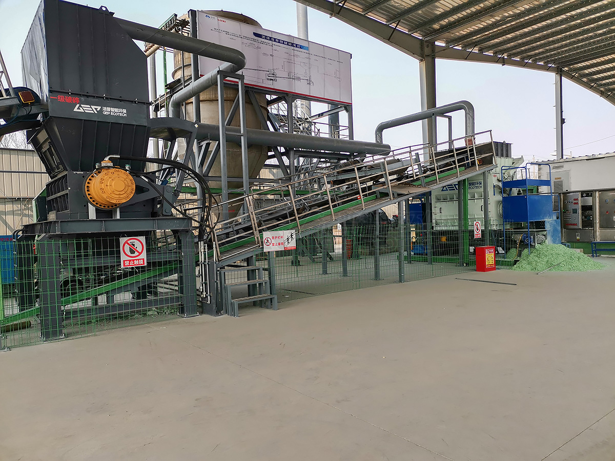 玻璃鋼雙軸撕碎機(jī)