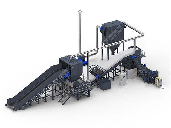 成都市大件垃圾分拆中心，大件垃圾破碎分選生產(chǎn)線為您助力