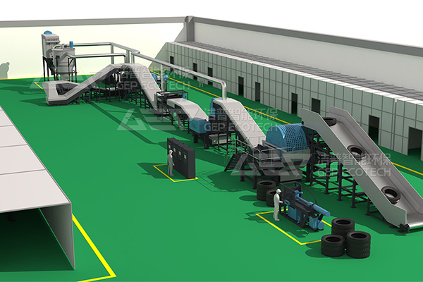 廢輪胎破碎需要哪些手續(xù)？輪胎破碎工藝流程