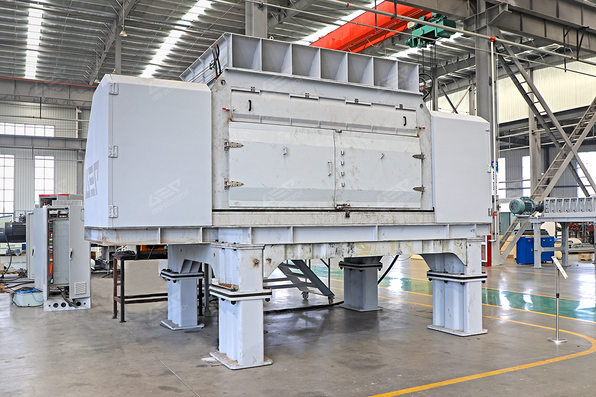 單軸大型塑料粉碎機