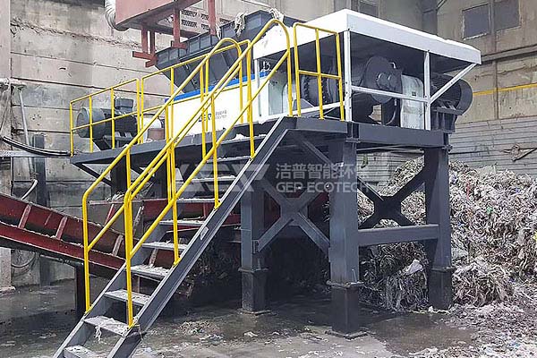 紙廠絞繩廢料堆積如何處理?紙廠絞繩撕碎機(jī)為您助力